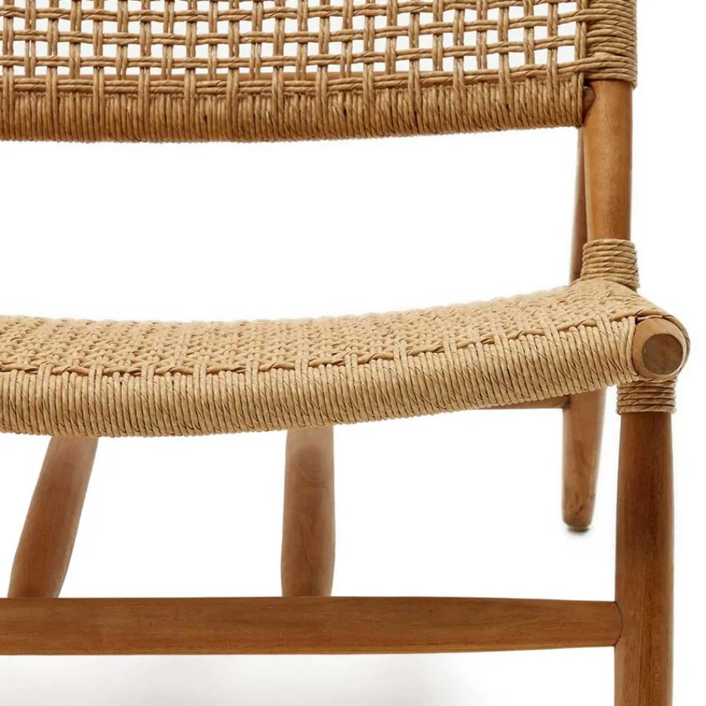 Wohnen Garten Lounge Sessel aus Geflecht - Max