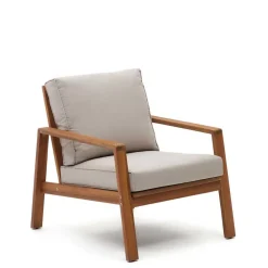 Wohnen Balkonmöbel|Terrassenmöbel*Garten Lounge Sitzgruppe aus Massivholz - Lititia (vierteilig)