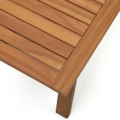 Wohnen Balkonmöbel|Terrassenmöbel*Garten Lounge Sitzgruppe aus Massivholz - Lititia (vierteilig)