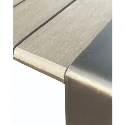 Wohnen Garten Lounge-Garnitur in Grau - Georgi (vierteilig)