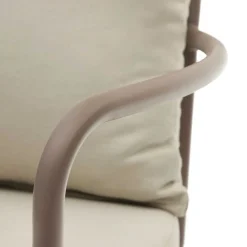 Wohnen Garten Lounge-Sessel in Flieder aus Metall - Azalao