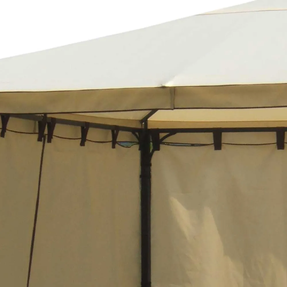 Wohnen Garten Pavillon Paolo mit Seitenteilen