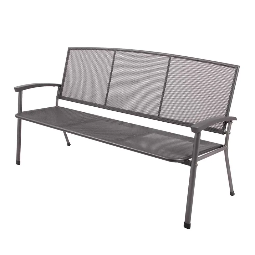 Wohnen Garten Sitzbank Islenka aus Metall