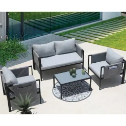 Wohnen Garten Sofa & Sessel & Sofatisch - Seymean (vierteilig)