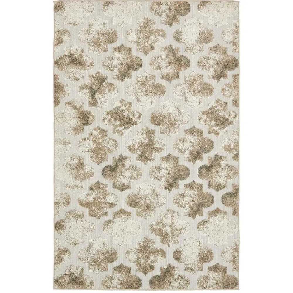 Wohnen Garten Teppich mit Kachelmuster Vintage Used - Laredo