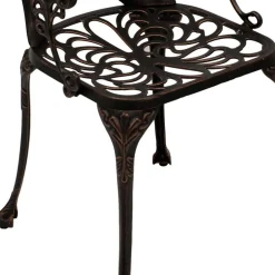 Wohnen Garten Tisch & 2 Stühle aus Alu Guss - Taifun (dreiteilig)