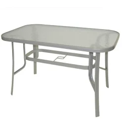 Wohnen Garten Tischgruppe aus Aluminium - Abella (fünfteilig)