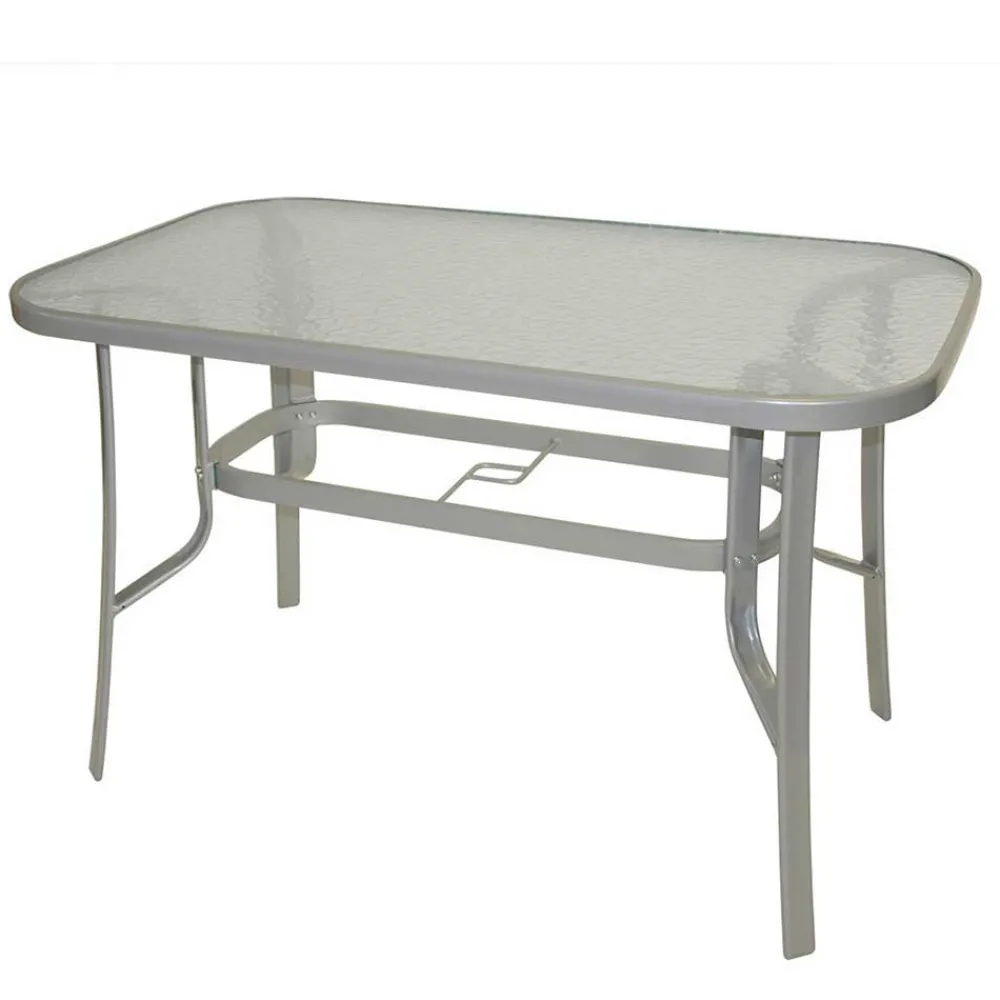 Wohnen Garten Tischgruppe aus Aluminium - Abella (fünfteilig)