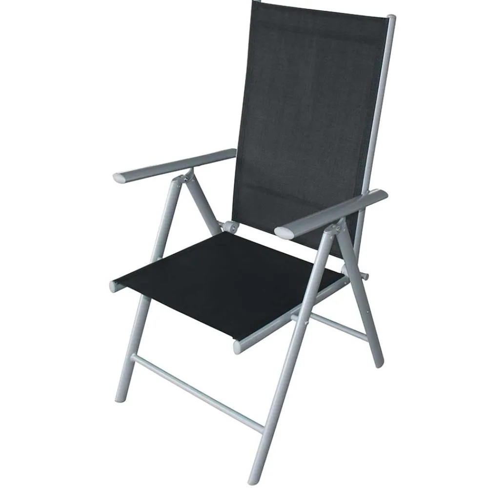 Wohnen Garten Tischgruppe aus Aluminium - Abella (fünfteilig)