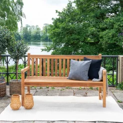 Wohnen Esszimmerbänke|Sitzbank*Gartenbank aus Teak Massivholz geölt - Stamfort