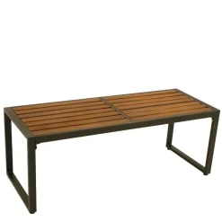 Wohnen Gartenbank ohne Lehne mit zwei Sitzplätzen - Veracruz