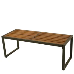 Wohnen Gartenbank ohne Lehne mit zwei Sitzplätzen - Veracruz