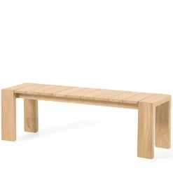 Wohnen Gartenbank ohne Rückenlehne für Esstisch - Elisira