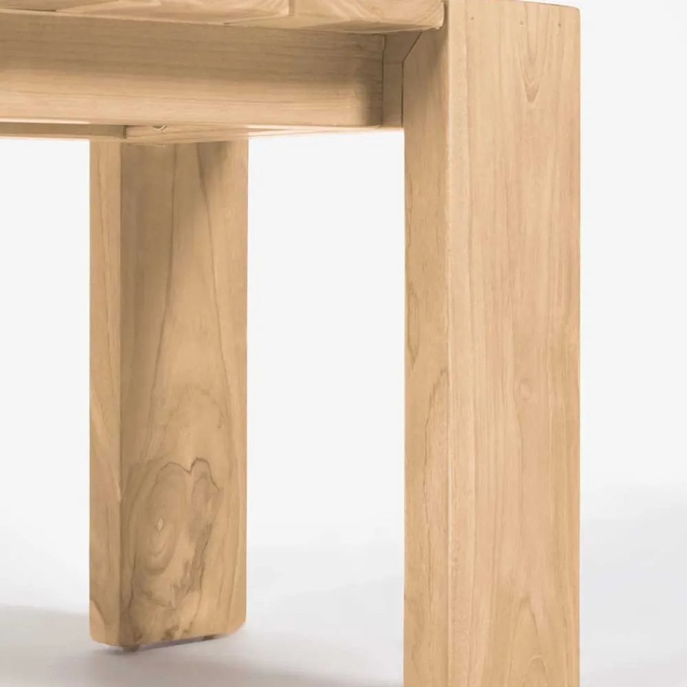 Wohnen Gartenbank ohne Rückenlehne für Esstisch - Elisira