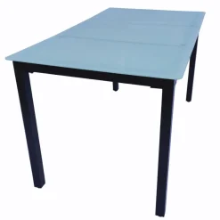 Wohnen Garten-Glastisch mit matter Tischplatte - Antiq