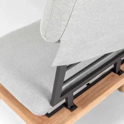 Wohnen Gartenmöbel Kombi aus Akazie - Lacruna (dreiteilig)