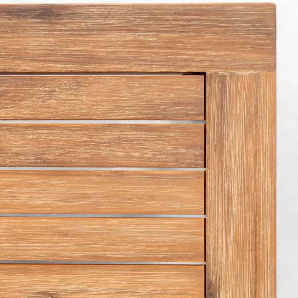 Wohnen Gartenmöbel Kombi aus Akazie - Lacruna (dreiteilig)