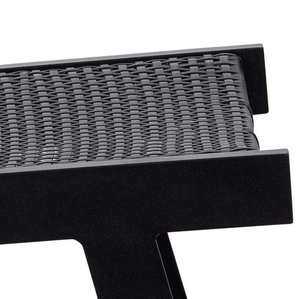 Wohnen Gartensessel ohne Armlehnen in Schwarz - Saragoza