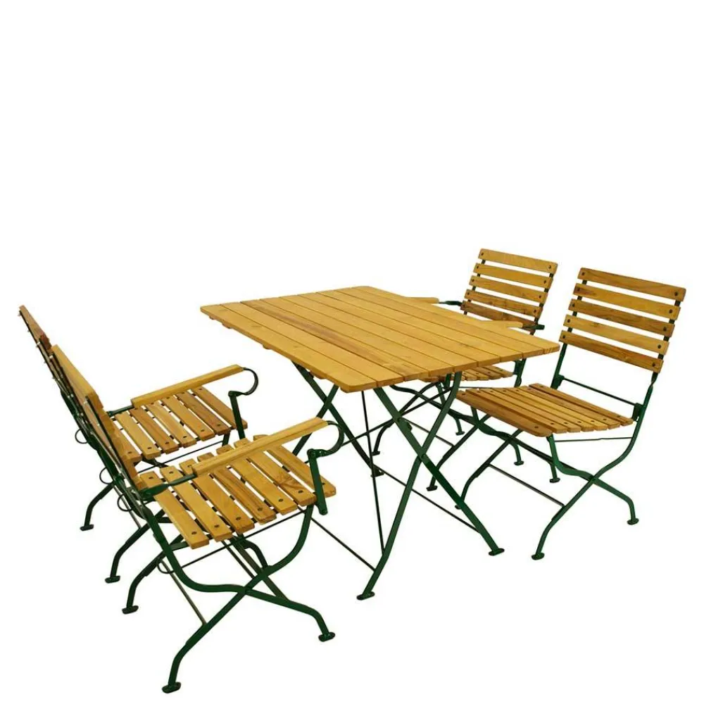 Wohnen Gartensitzgruppe im Biergarten Style - Vivenda (fünfteilig)