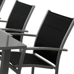 Wohnen Gartensitzgruppe mit sechs Sitzplätzen - Capo (siebenteilig)