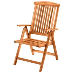 Wohnen Gartenstuhl mit Armlehnen klappbar - Klahuma