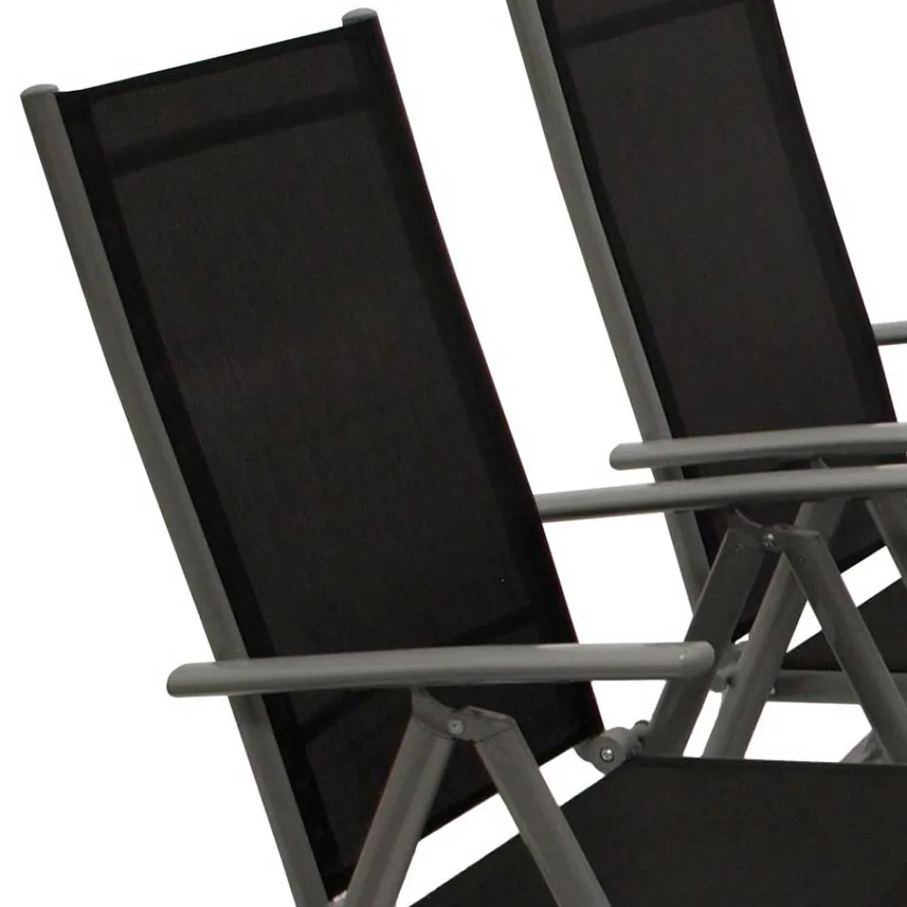 Wohnen Gartentisch & acht Klappsessel - Olividos (neunteilig)