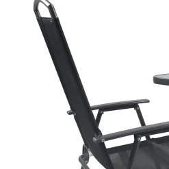 Wohnen Gartentisch & Klappstuhl Duo Set - Alcamo (dreiteilig)