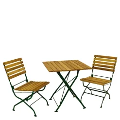 Wohnen Gartentisch & zwei Stühle Set - Ileteas (dreiteilig)