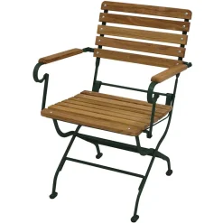 Wohnen Gartentisch Essgruppe klappbar - Galazo (fünfteilig)