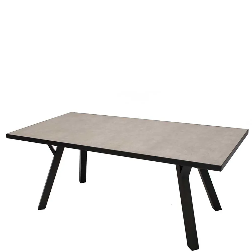 Wohnen Gartentisch Gruppe in modernem Design - Laura (fünfteilig)