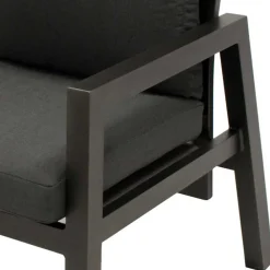 Wohnen Gartentisch Gruppe in modernem Design - Laura (fünfteilig)