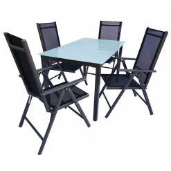 Wohnen Gartentisch-Gruppe modern - Scolari (fünfteilig)