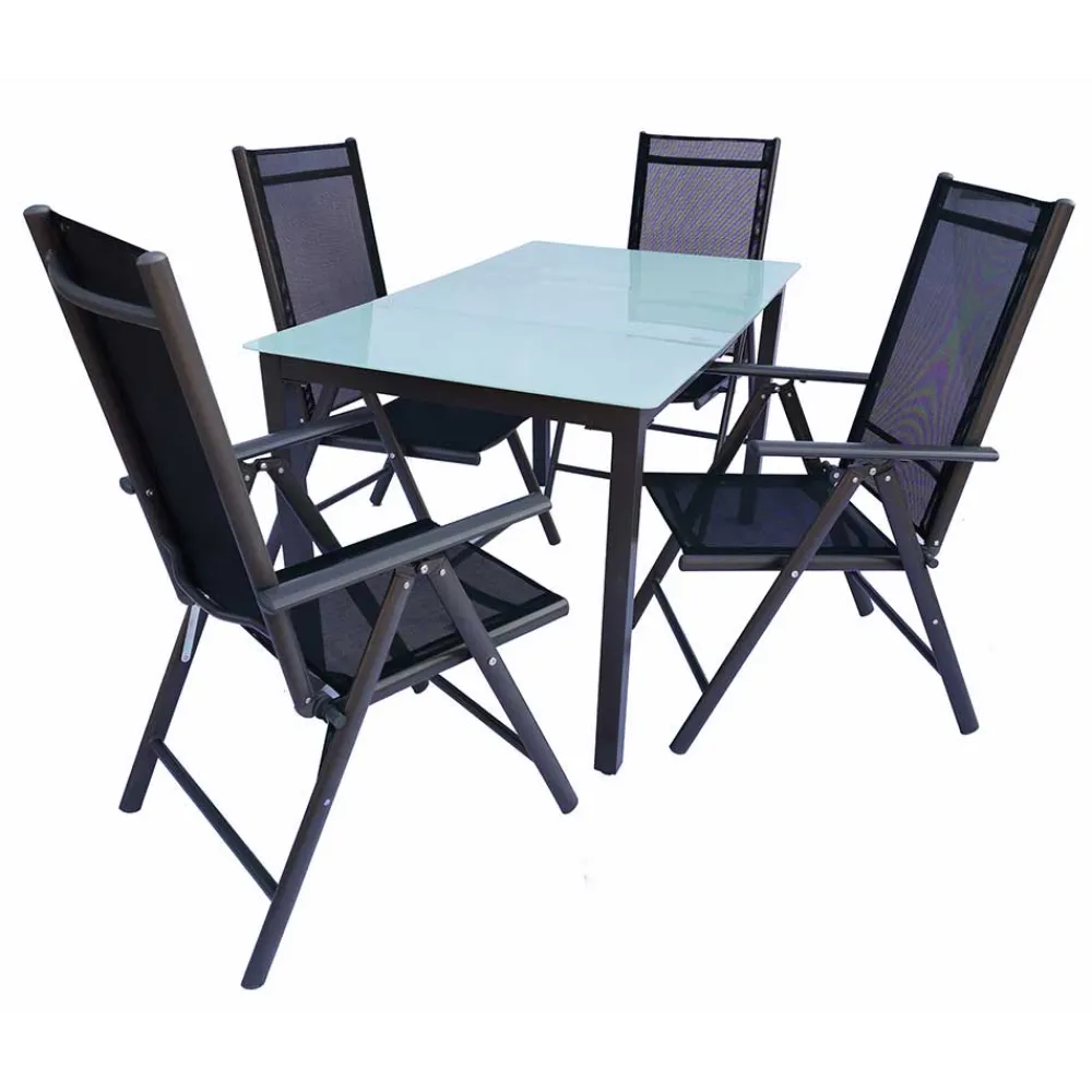 Wohnen Gartentisch-Gruppe modern - Scolari (fünfteilig)