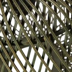 Wohnen Rattanmöbel|Lampen & Leuchten*Geflecht Hängeleuchte in Oliv Grün - Enzuena (2er Set)