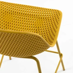 Wohnen Sessel & Hocker|Barhocker*Gelber Barstuhl mit 75 cm Sitzhöhe - Yalaz (4er Set)