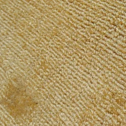 Wohnen Teppiche*Gelber Teppich handgewebt aus Viskose - Fortiguno