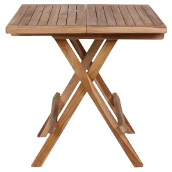 Wohnen Geölter Gartentisch aus Teak Massivholz - Adaja