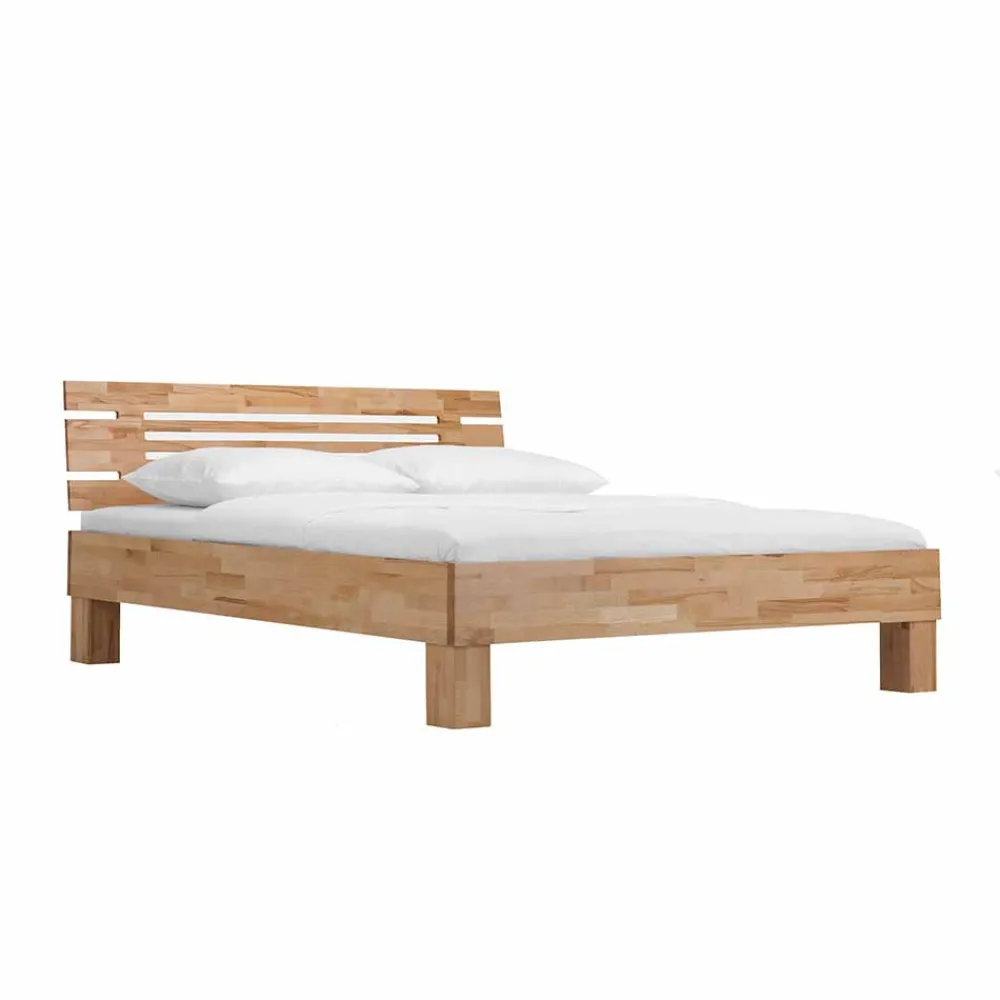 Wohnen Naturholzmöbel|Betten*Geöltes Massivholzbett Benet in sieben Breiten