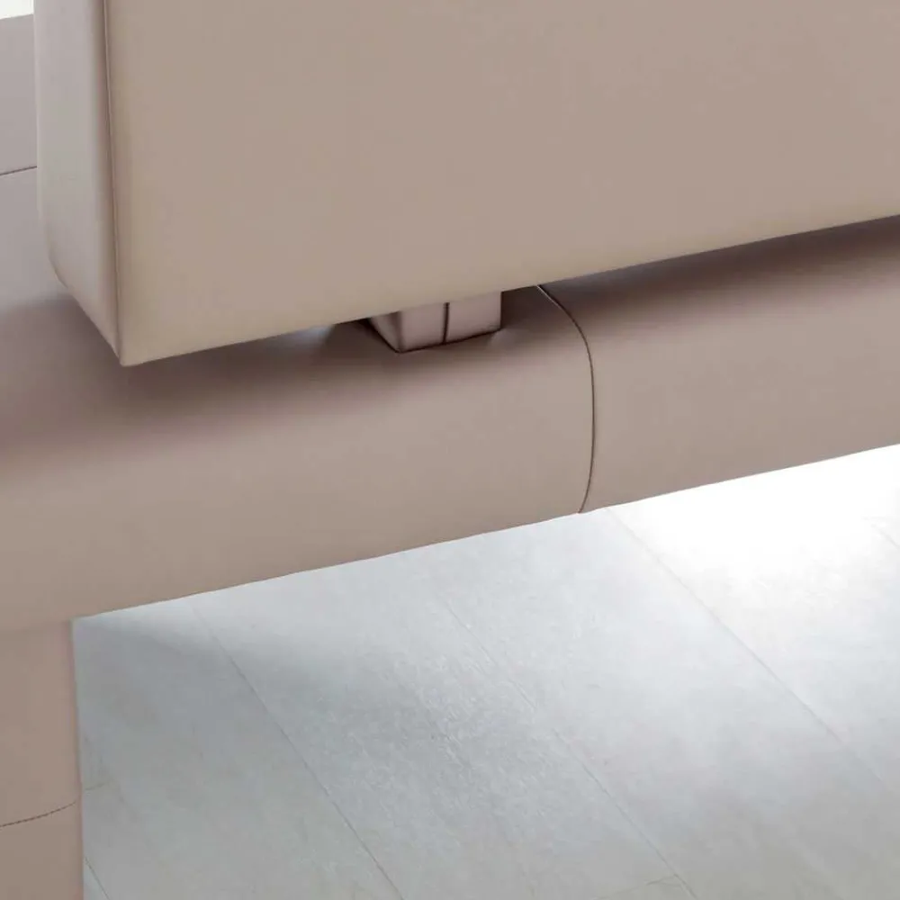 Wohnen Gepolsterte Bank Naim mit Rückenlehne