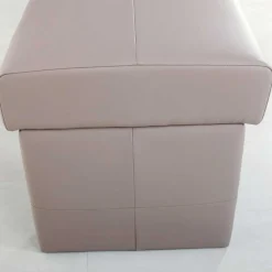 Wohnen Gepolsterte Sitzbank Hawar in Grau