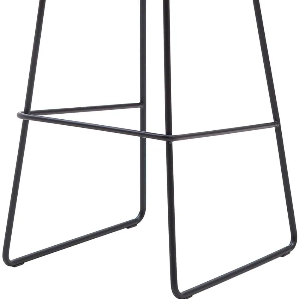 Wohnen Barhocker|Hocker*Gepolsterter Barstuhl aus Chenille - Amelie (2er Set)