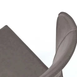 Wohnen Gepolsterter Stuhl in Dunkelgrau - Baika (2er Set)