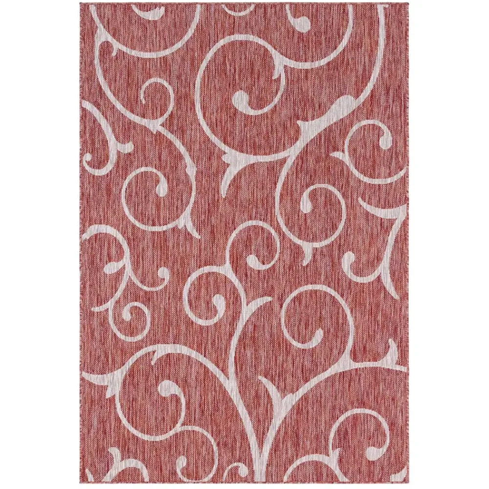 Wohnen Gewebter Teppich aus PP mit Ornament Motiv - Rick