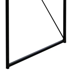 Wohnen Glasmöbel|Tische*Glasschreibtisch aus Schwarzglas - Pathos