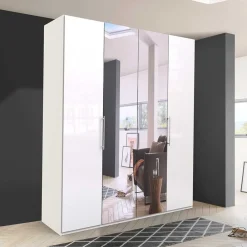 Wohnen Gleittüren Schlafzimmerschrank mit Spiegel - Dolienca