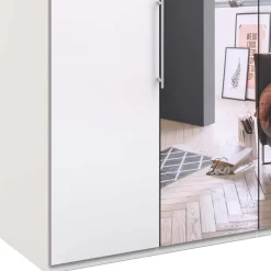 Wohnen Gleittüren Schlafzimmerschrank mit Spiegel - Dolienca