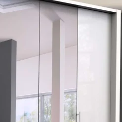 Wohnen Gleittüren Schlafzimmerschrank mit Spiegel - Dolienca