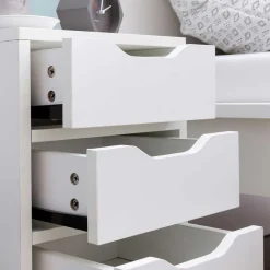 Wohnen Günstige Nachtkommode mit drei Schubladen - Jian