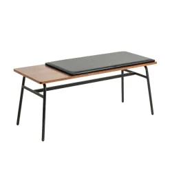 Wohnen Küchenbänke|Esszimmerbänke*Günstige Sitzbank in Walnussfarben - Tregova