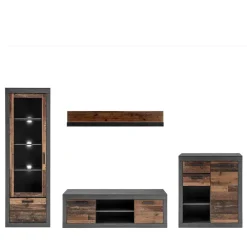 Wohnen Günstige Wohnmöbel Kombination - Timuras (vierteilig)